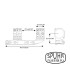 SP-4026 Тактический кронштейн Spuhr кольца 34мм на Picatinny/Weaver L=140мм KR=70мм Н=32мм фото 2