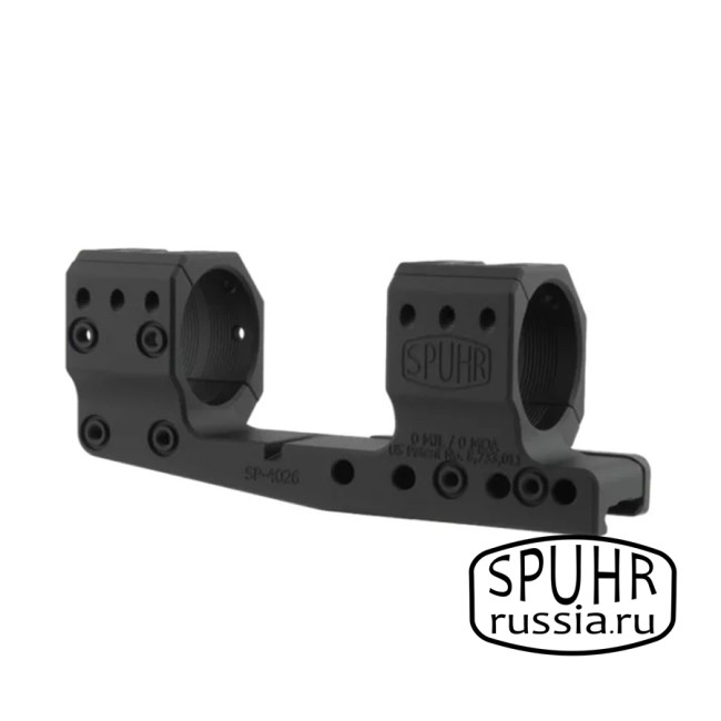 SP-4026 Тактический кронштейн Spuhr кольца 34мм на Picatinny/Weaver L=140мм KR=70мм Н=32мм фото 1