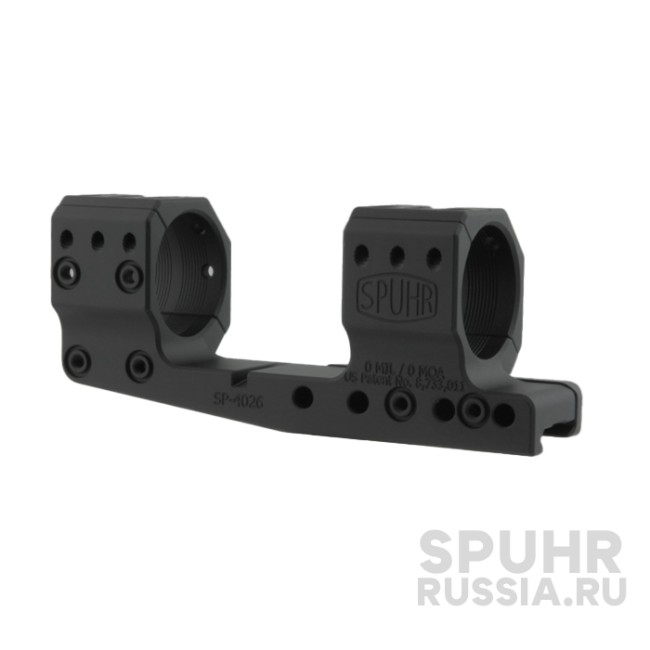 SP-4003B Тактический кронштейн Spuhr кольца 34мм на Picatinny/Weaver для прицелов BEAST L=147мм Н=38мм  фото 1