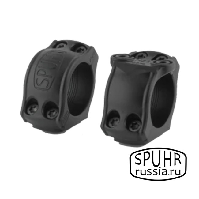 HB20-19 Кольца Spuhr 26мм с одним интерфейсом на основание Blaser Saddle Mounts H=19мм ВН=6мм фото 1 HB20-19 Кольца Spuhr 26мм с одним интерфейсом на основание Blaser Saddle Mounts H=19мм ВН=6мм фото 1