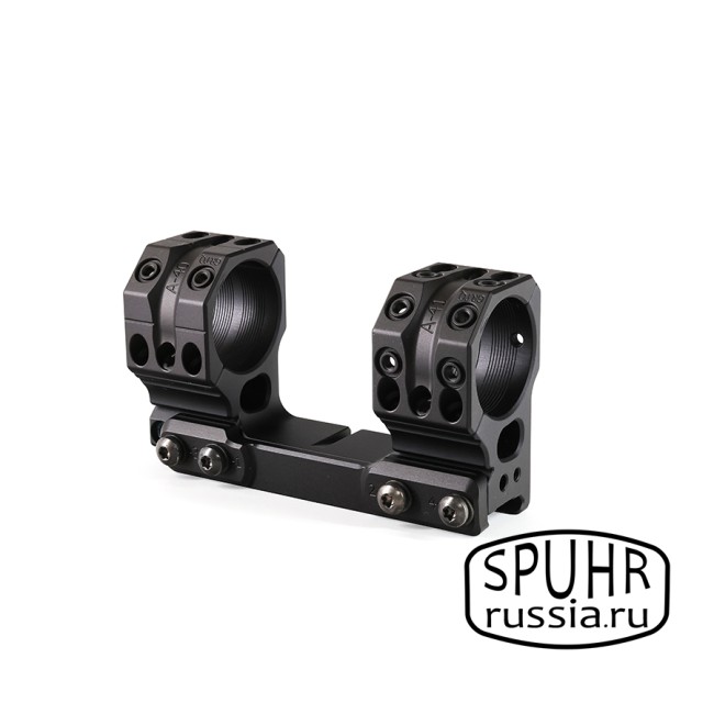 SP-4008 Тактический кронштейн Spuhr кольца 34мм на Picatinny/Weaver L=121мм Н=44мм фото 2 SP-4008 Тактический кронштейн Spuhr кольца 34мм на Picatinny/Weaver L=121мм Н=44мм фото 2