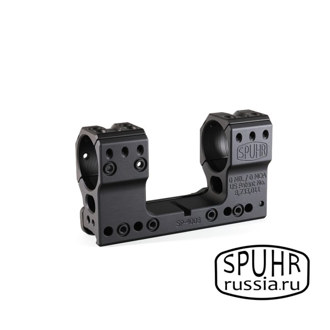 SP-4008 Тактический кронштейн Spuhr кольца 34мм на Picatinny/Weaver L=121мм Н=44мм фото 4 SP-4008 Тактический кронштейн Spuhr кольца 34мм на Picatinny/Weaver L=121мм Н=44мм фото 4