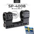 SP-4008 Тактический кронштейн Spuhr кольца 34мм на Picatinny/Weaver L=121мм Н=44мм фото 1