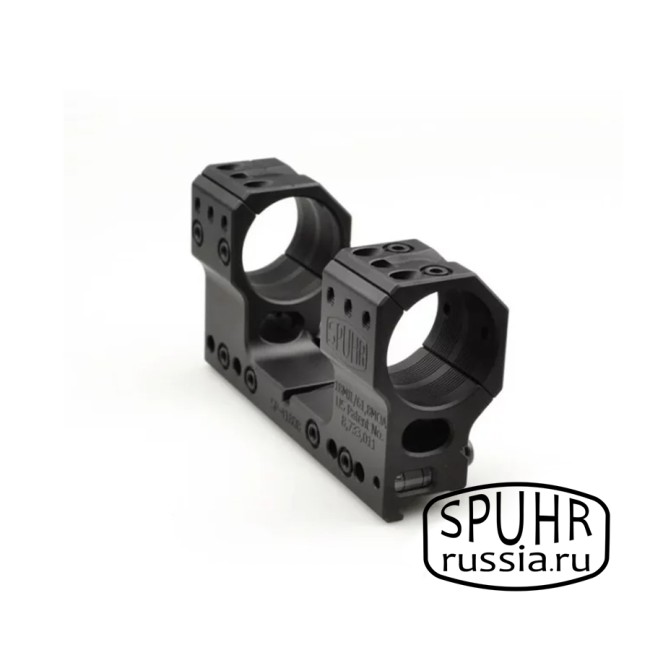 SP-41808 Тактический кронштейн Spuhr кольца 34мм на Picatinny/Weaver наклон 18 MIL/61,8MOA L=121мм Н=44мм фото 5