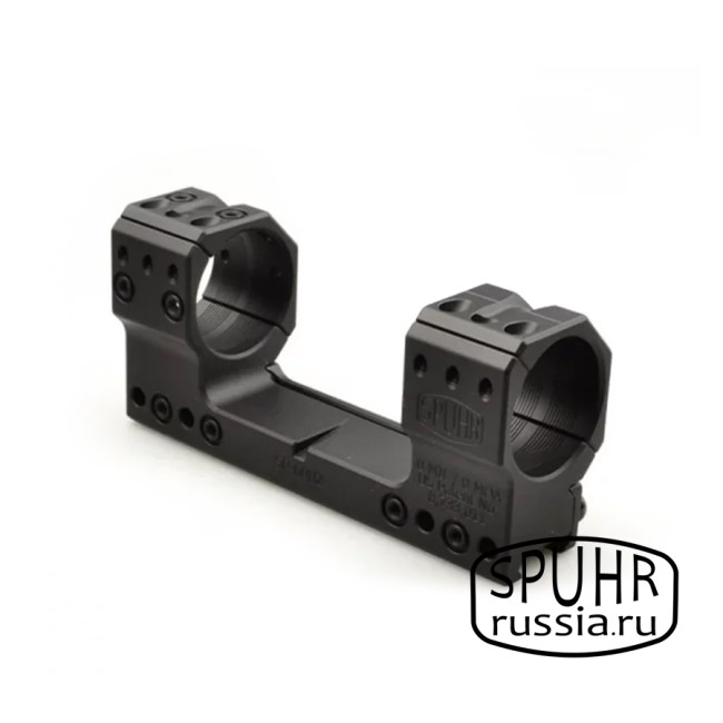 SP-4804 Тактический кронштейн Spuhr кольца 34мм на Picatinny/Weaver наклон 13 MIL/44,4MOA (для использования с NV) L=121мм Н=48мм  фото 2
