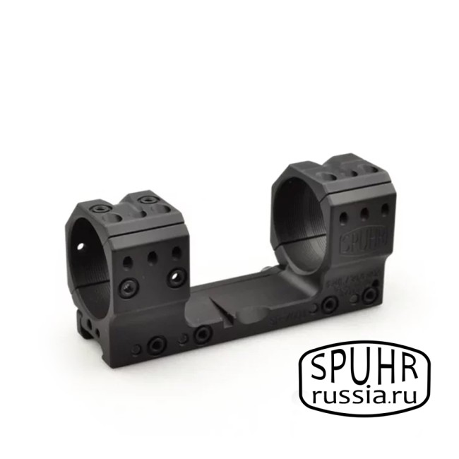 SP-7601 Тактический кронштейн Spuhr кольца 40мм на Picatinny наклон 6 MIL/20,6МОА L=126мм H=30мм фото 1