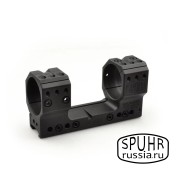 SP-7602 Тактический кронштейн SPUHR D40мм для установки на Picatinny, H38мм, наклон 6MIL/20.6MOA