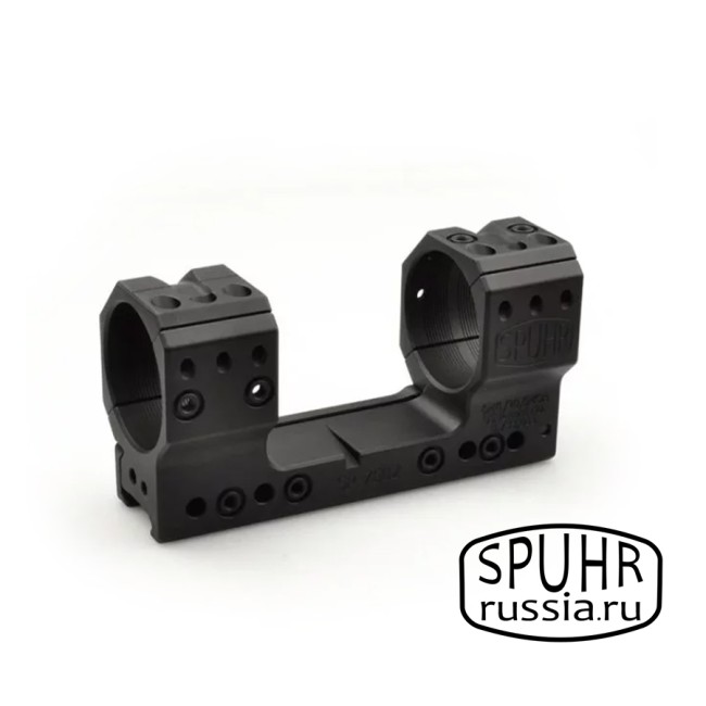 SP-7602 Тактический кронштейн Spuhr кольца 40мм на Weaver/Picatinny наклон 20,6MOA H=38мм Н=18мм фото 1