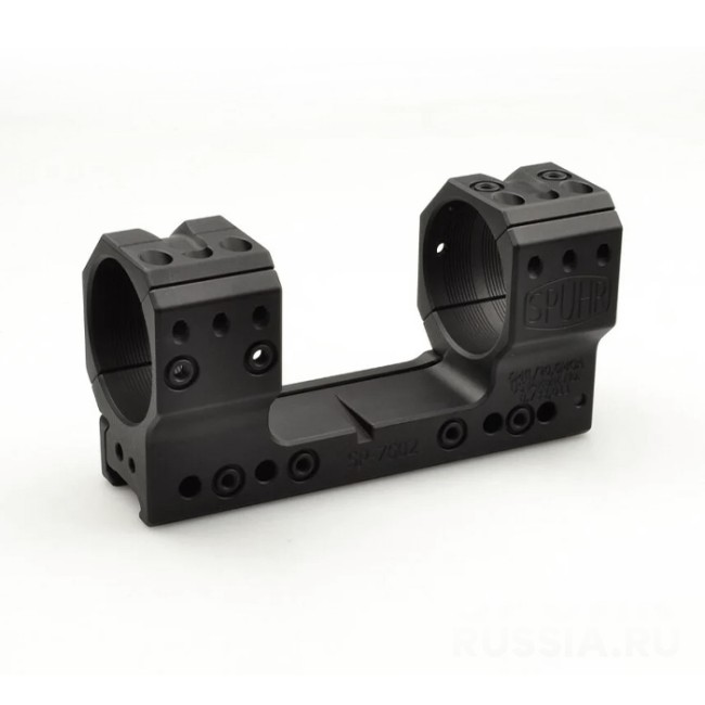 SP-7602 Тактический кронштейн Spuhr кольца 40мм на Weaver/Picatinny наклон 20,6MOA H=38мм Н=18мм фото 1