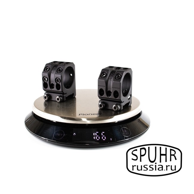 SR-3000 Тактические кольца Spuhr кольца 30мм на Weaver/Picatinny H=25,4мм  фото 9