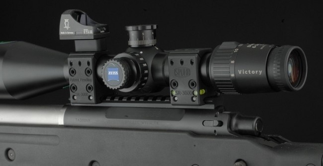 SR-3000 Тактические кольца Spuhr кольца 30мм на Weaver/Picatinny H=25,4мм  фото 11