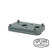 H-0011 Адаптер для установки коллиматорных прицелов Burris Fastfire на охотничьи кольца Spuhr