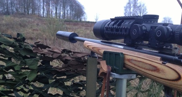 A-0090 Направляющая Picatinny (3 базы) на моноблок с фирменным интерфейсом Spuhr с кольцами 34мм фото 3