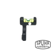 A-0119 Зелёный пузырьковый уровень SPUHR для установки на кронштейн