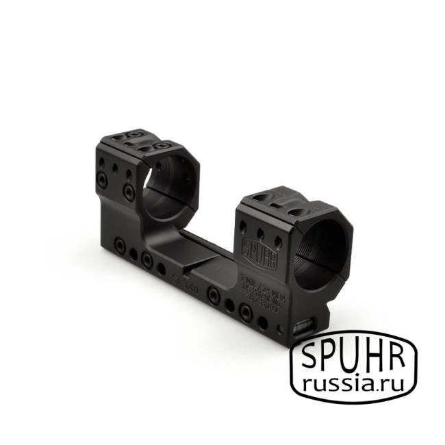 ST-3701 Тактический кронштейн Spuhr кольца 30мм на SAKO TRG наклон 7 MIL/24MOA L=126мм Н=35мм фото 2