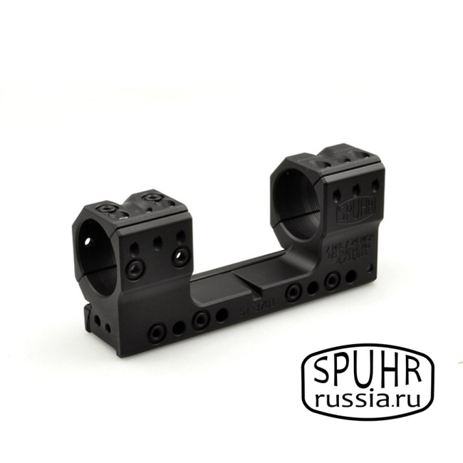 ST-3701 Тактический кронштейн Spuhr кольца 30мм на SAKO TRG наклон 7 MIL/24MOA L=126мм Н=35мм фото 1