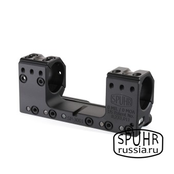 SP-3001 Тактический кронштейн SPUHR с кольцами 30 мм для установки на Picatinny, без наклона SP-3001 Тактический кронштейн SPUHR с кольцами 30 мм для установки на Picatinny, без наклона