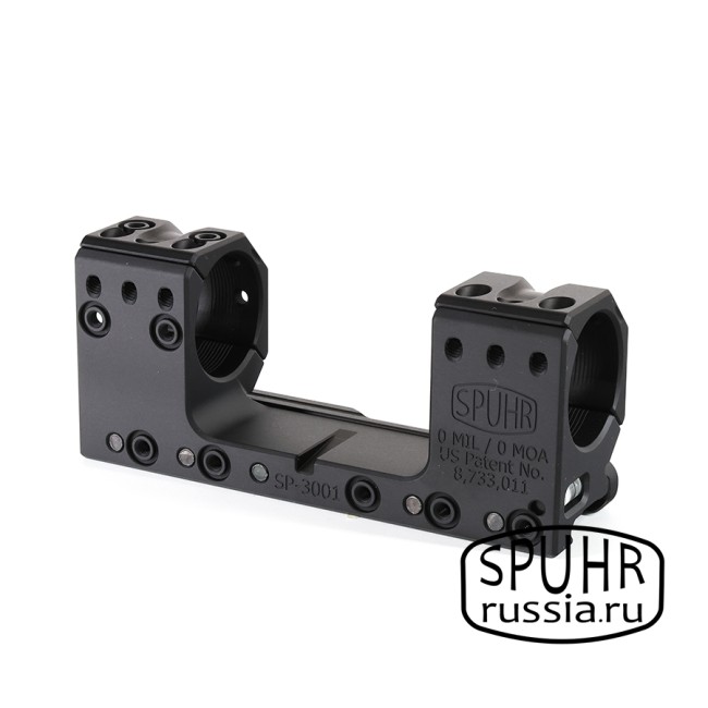 SP-3001 Тактический кронштейн Spuhr кольца 30мм на Picatinny/Weaver L=126мм Н=30мм фото 1