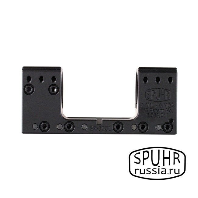 SP-3001 Тактический кронштейн Spuhr кольца 30мм на Picatinny/Weaver L=126мм Н=30мм фото 7