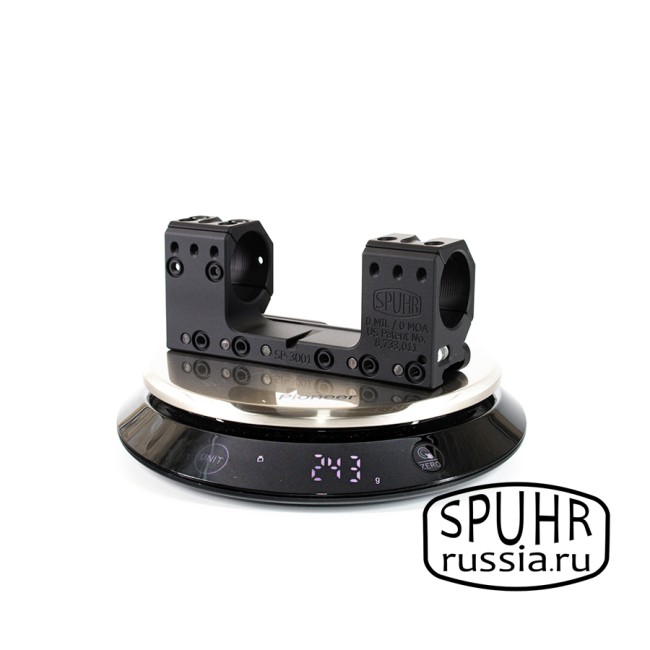 SP-3001 Тактический кронштейн Spuhr кольца 30мм на Picatinny/Weaver L=126мм Н=30мм фото 9