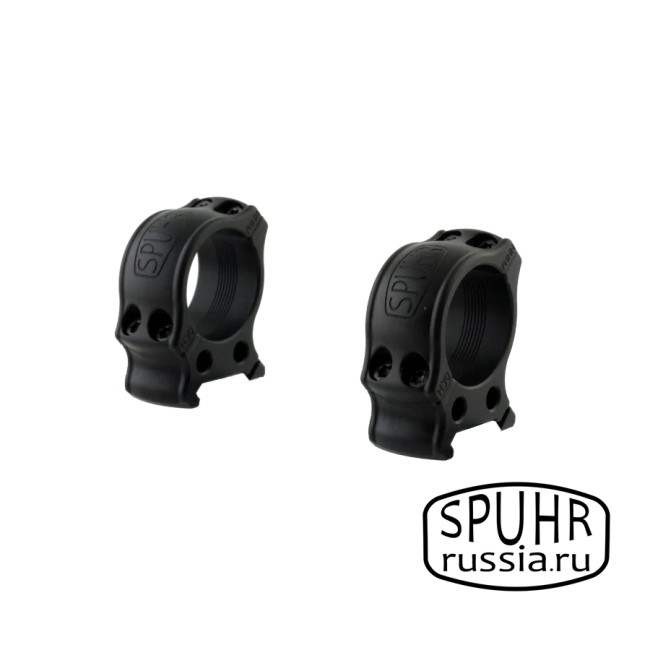 HP30-25A Кольца охотничьи SPUHR D30мм для установки на Picatinny, H25.4мм фото 1