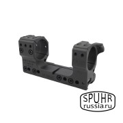 SP-4802 Тактический кронштейн SPUHR с кольцами 34 мм для установки на picatinny, наклон 13 MIL/44,4 MOA 