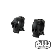 HP30-25D Кольца охотничьи SPUHR D30мм с двумя интерфейсами для установки на Picatinny, H25.4мм
