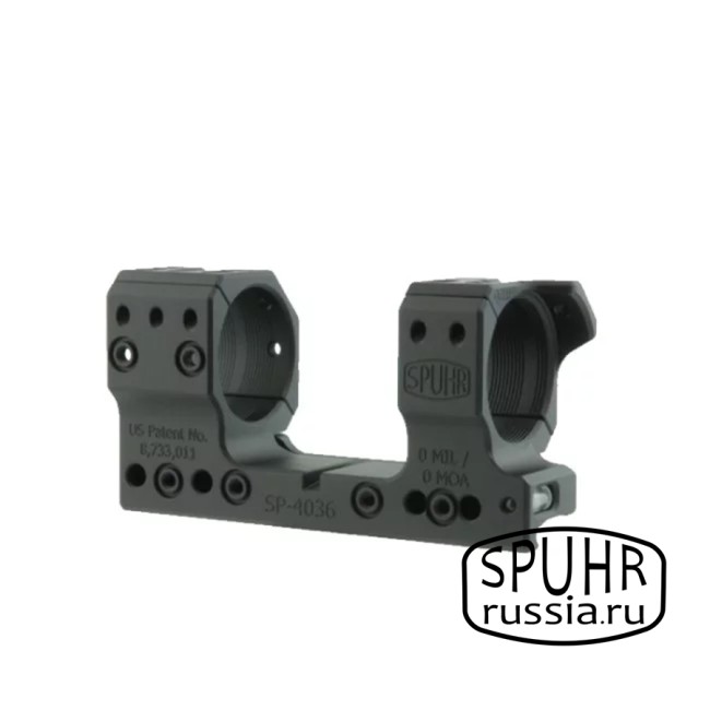 SP-4036 Тактический кронштейн Spuhr кольца 34мм на Picatinny/Weaver L=105мм Н=34мм фото 1 SP-4036 Тактический кронштейн Spuhr кольца 34мм на Picatinny/Weaver L=105мм Н=34мм фото 1
