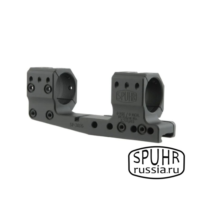 SP-3026 Тактический кронштейн Spuhr кольца 30мм на Picatinny/Weaver L=140мм KR=70мм ВH=32мм фото 3