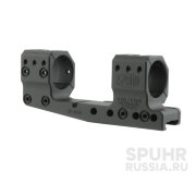 SP-3026 Тактический кронштейн SPUHR с кольцами 30 мм для установки на picatinny c выносом, 0 MIL/0 MOA  