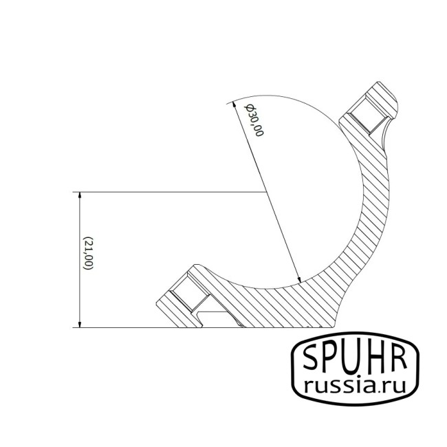HS30-21D Кольца охотничьи SPUHR D30мм для установки на базу Sako OptiLock H21мм Interface фото 2 HS30-21D Кольца охотничьи SPUHR D30мм для установки на базу Sako OptiLock H21мм Interface фото 2