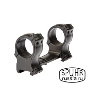 SCP-3006 Тактический кронштейн SPUHR D30мм для установки на Picatinny, H34мм, Hunting без наклона с дополнительной планкой