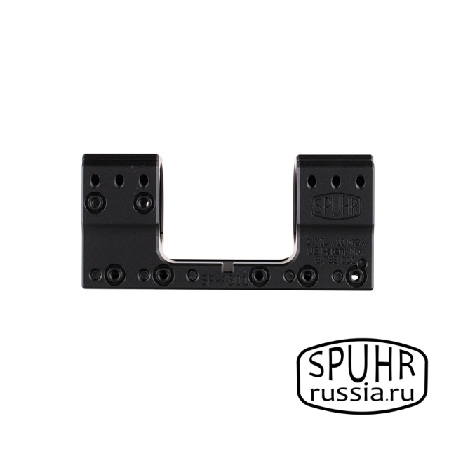 SP-4301 Тактический кронштейн Spuhr кольца 34мм на Picatinny/Weaver наклон 3 MIL/10,3MOA L=121мм Н=30мм фото 8