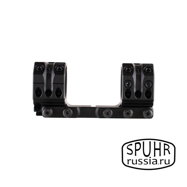 SP-4301 Тактический кронштейн Spuhr кольца 34мм на Picatinny/Weaver наклон 3 MIL/10,3MOA L=121мм Н=30мм фото 9