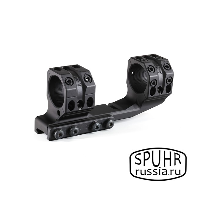 SP-3022 Тактический кронштейн SPUHR D30мм на Picatinny, H38мм, с выносом 70мм, без наклона общая длина 150мм фото 4