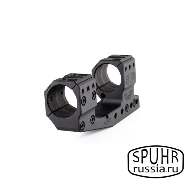 SP-3022 Тактический кронштейн SPUHR D30мм на Picatinny, H38мм, с выносом 70мм, без наклона общая длина 150мм фото 6