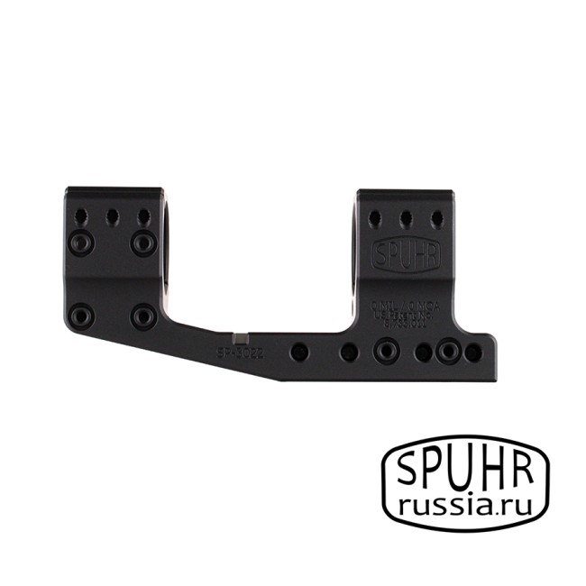 SP-3022 Тактический кронштейн SPUHR D30мм на Picatinny, H38мм, с выносом 70мм, без наклона общая длина 150мм фото 8