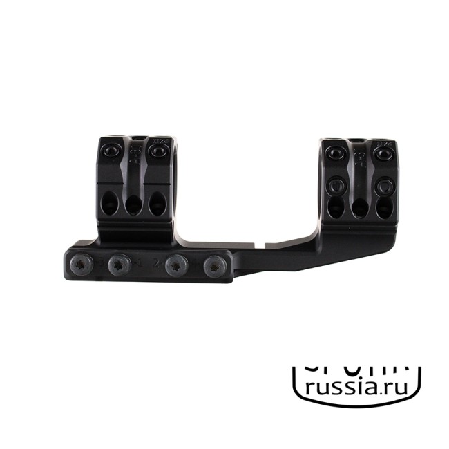 SP-3022 Тактический кронштейн SPUHR D30мм на Picatinny, H38мм, с выносом 70мм, без наклона общая длина 150мм фото 9