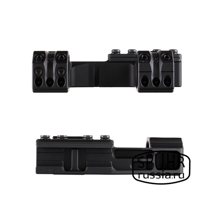 SP-3022 Тактический кронштейн SPUHR D30мм на Picatinny, H38мм, с выносом 70мм, без наклона общая длина 150мм фото 10