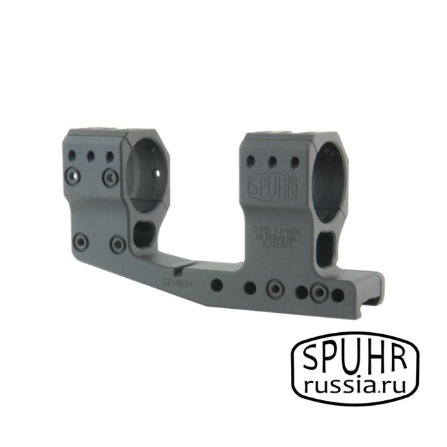 SP-4024 Тактический кронштейн Spuhr кольца 34мм на Picatinny/Weaver L=140мм KR=70мм Н=48мм фото 1