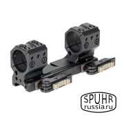 QDP-3006 Тактический быстросъемный кронштейн SPUHR D30мм для установки на Picatinny, H34мм, без наклона