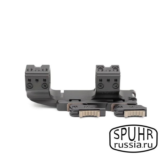 QDP-3046 Тактический быстросъемный кронштейн Spuhr кольца 30мм на Picatinny KR=40мм H=34мм  фото 3