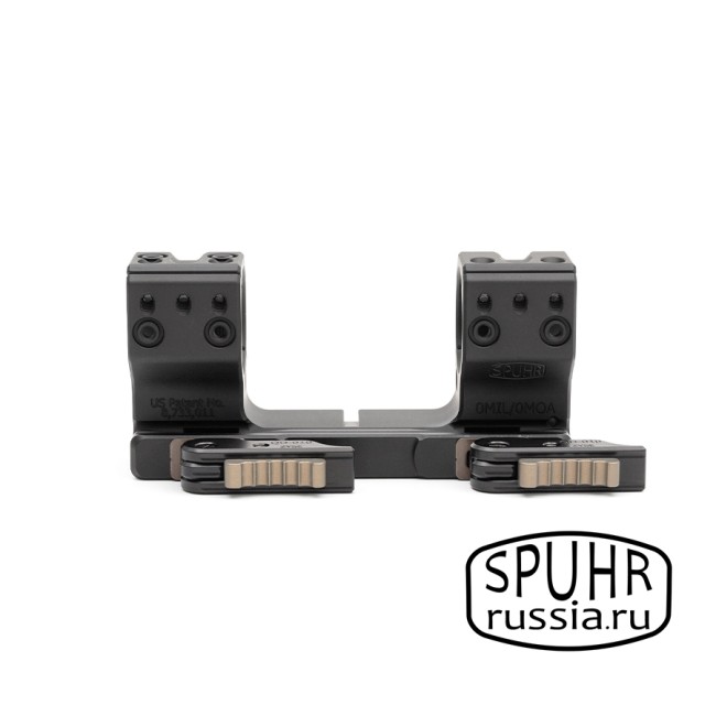 QDP-3002 Тактический быстросъемный кронштейн Spuhr кольца 30мм на Picatinny H=38мм фото 4
