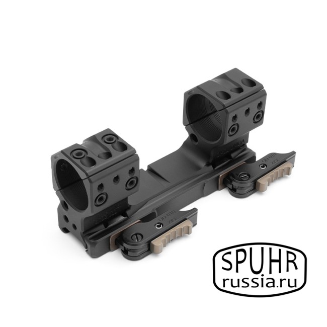 QDP-3002 Тактический быстросъемный кронштейн Spuhr кольца 30мм на Picatinny H=38мм фото 1
