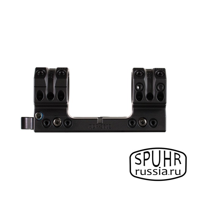 QDP-3602 Тактический быстросъемный кронштейн Spuhr кольца 30мм на Picatinny наклон 6MIL/ 20,6MOA H=38мм фото 8