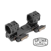 QDP-4006 Тактический быстросъемный кронштейн SPUHR D34мм для установки на Picatinny, H34мм, без наклона