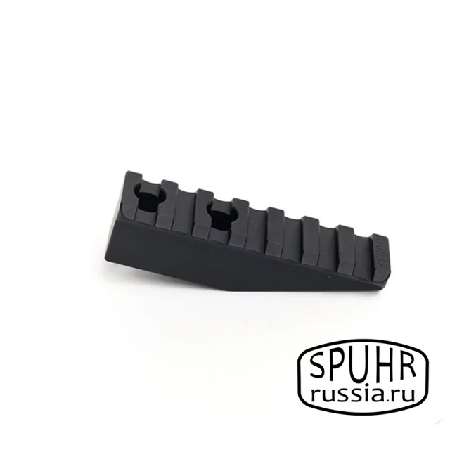 A-0037 Дополнительная планка Picatinny для кронштейнов Spuhr L=75мм ВН=20мм фото 4